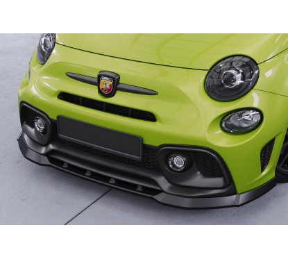 Rajout de pare-choc avant noir brillant Fiat 500 Abarth 595 (16+)