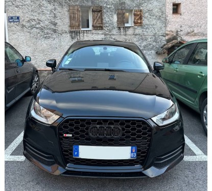Support logo calandre adaptable sur Audi A1, A3, A4, A5, A6