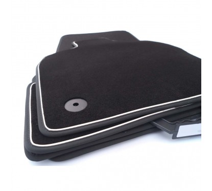 Set de 4x tapis velours Premium noir Jeep Renegade II (18+)