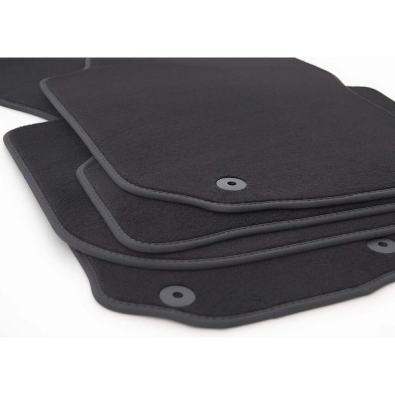 Set de 4 tapis velours Audi A4 S4 RS4 B9 (15+)