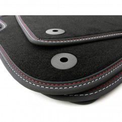 Set de 4 tapis velours Audi A4 S4 RS4 B8 et A5 Sportback (07-16) S-Line Design
