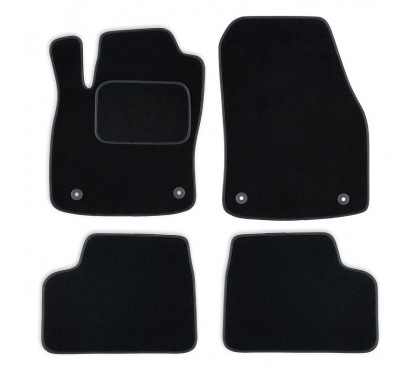 Set tapis velours noir Mercedes C W204 07-13
