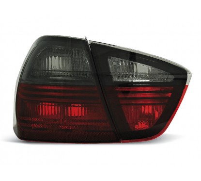 2x Feux arrières rouge fumés BMW Série 3 E90 (05-08)