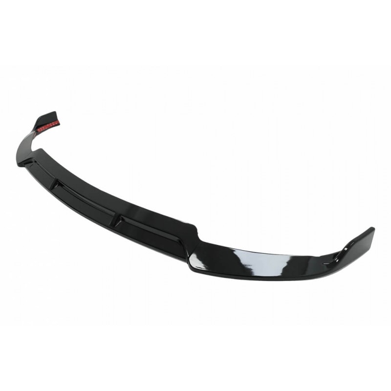 Rajout de pare choc avant noir brillant Mercedes Classe C W205 / S205 (14-21) V2