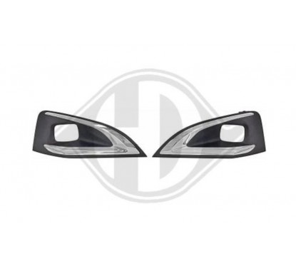 2x Grilles de ventilation Pare Choc avant Peugeot 3008 (17-20)