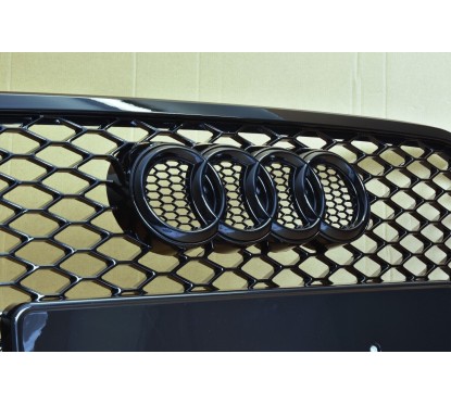 Calandre Audi A6 C7 Look RS6 Full black (14-18)