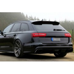 Becquet Noir brillant Audi A6 C7 Avant Look RS6 (11-18)