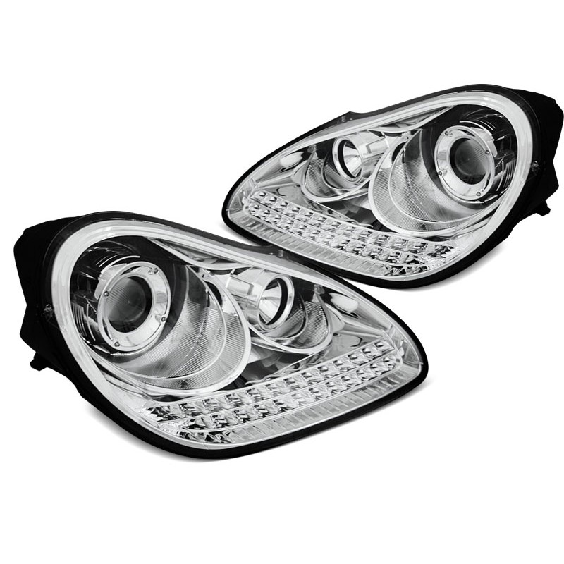 2x Phares xénons LED Porsche Cayenne (02-06)