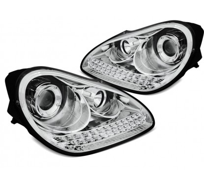 2x Phares xénons LED Porsche Cayenne (02-06)