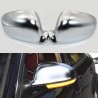 2x Coques rétroviseurs Alu brosse adaptable sur Vw Golf 5, Eos, Jetta, Passat (03-13)