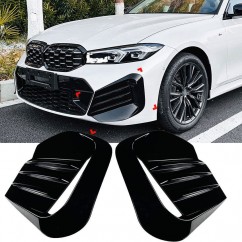 2x grilles anti brouillard noir brillant BMW Série 3 G20 G21 LCI (22+)