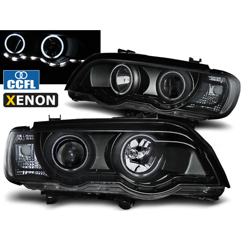 2x Phares avant xénon à LED BMW X5 E53 (99-03)