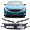 Calandre Noir brillant Honda Civic (16-20) Look TR Performance