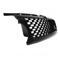 Calandre + Grilles pour ailes Range Rover Sport L320 Noir brillant et chrome (10-13) Look Autobiograpy