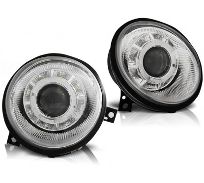 2x Phares avant adaptable sur Vw Lupo (98-05)