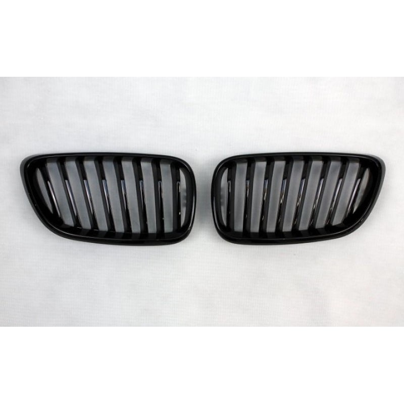 Calandre Noire Brillant Double Lame Pour BMW Série 5 E39 Berline/Touring 1995-2004 | En ABS, Remplacement D'Origine