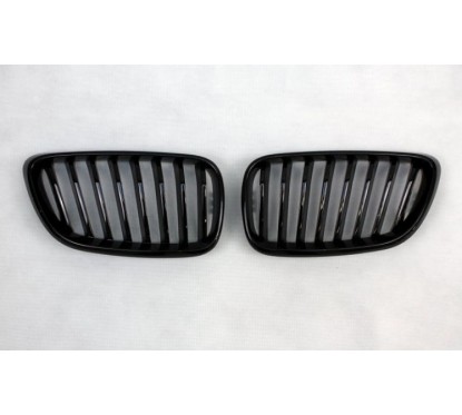 2x Grilles de Calandre BMW Serie 2 F22 F23 Noir brillant