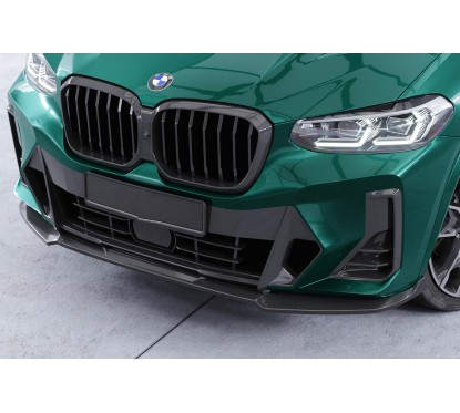 Rajout de pare-choc avant carbone BMW X3 Pack M G01 (21+