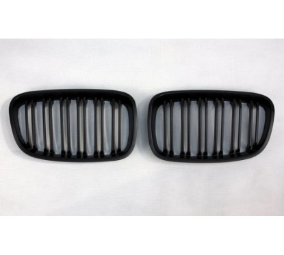 2x Grilles de Calandre BMW F20 F21 Noir Mat M Performance 11-15