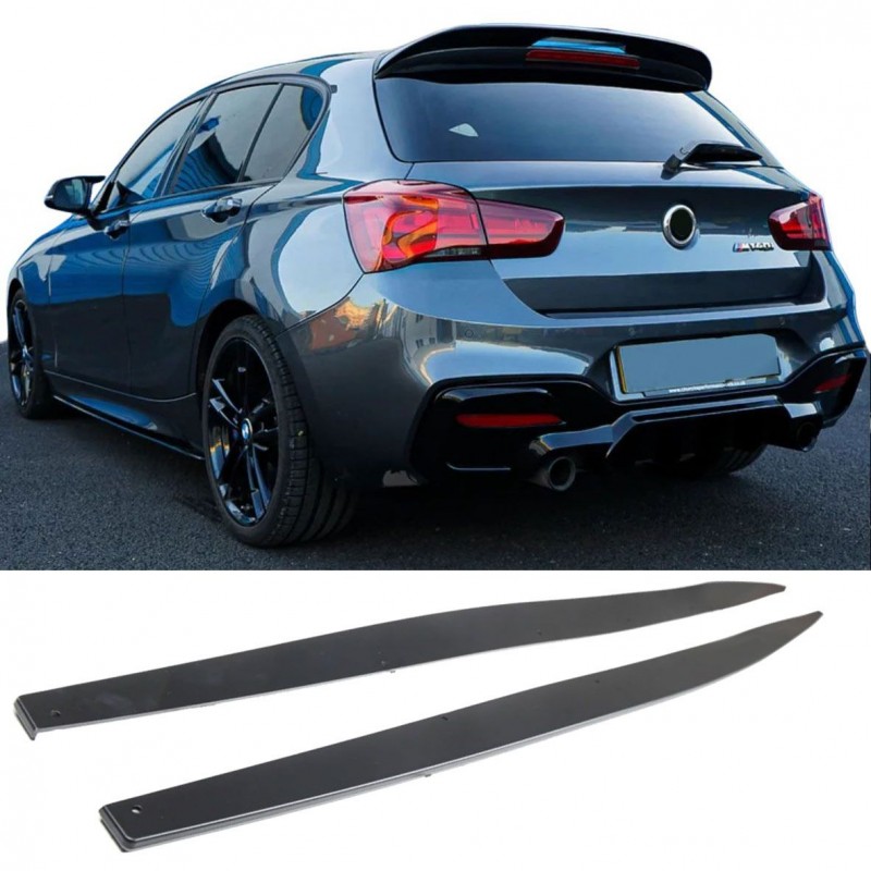 2x Extensions de bas de caisses BMW Série 1 F20 F21 LCI Look M Performance (15-19) 2x Extensions de bas de caisses BMW Série 1 F20 F21 LCI Look M Performance (15-19)