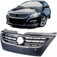 Grille de calandre noir et chrome adaptable sur Volkswagen Passat CC (08-12)