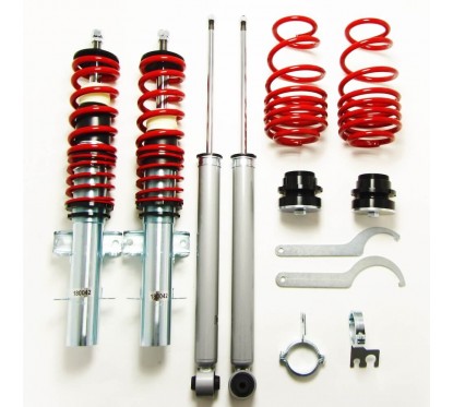 Kit combinés filetés adaptable sur Vw Polo 6R (09-14)