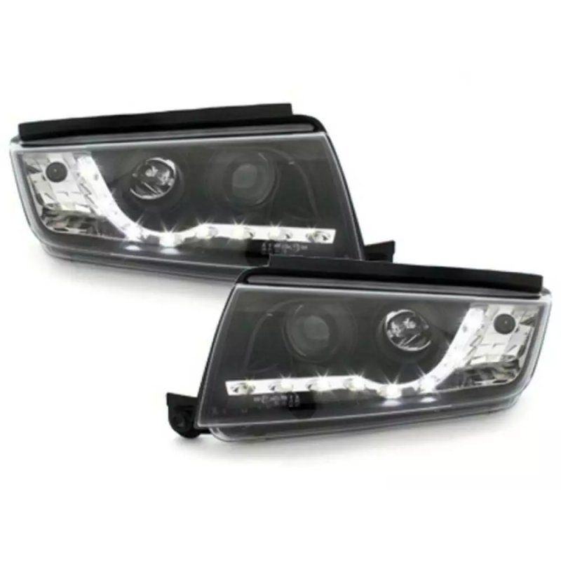 2x Phares avant adaptable sur Skoda Fabia (99-08)