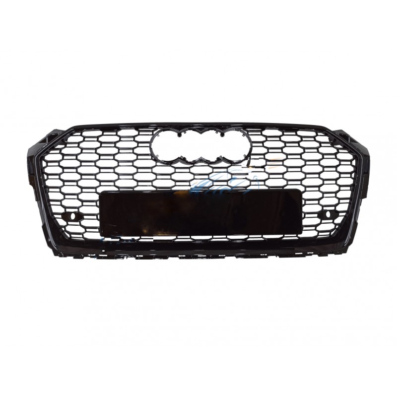 Calandre Noir brillant pour Audi A5 B9 (16-19) Look RS5 Calandre Noir brillant pour Audi A5 B9 (16-19) Look RS5