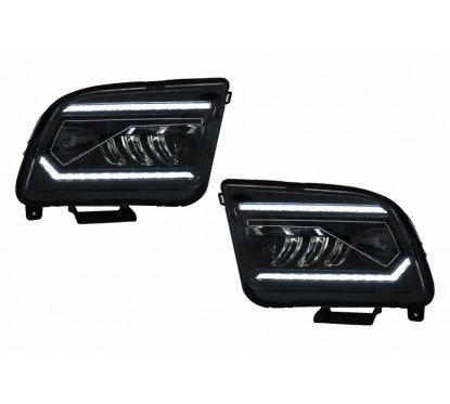 2x Phares avant LED Ford Mustang 5 (05-09)