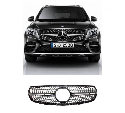 Calandre Mercedes GLC X253 SUV et C253 Coupé Diamant (14-18)