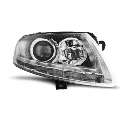 2x Phares xénons Audi A6 (04-08) Look phase 2
