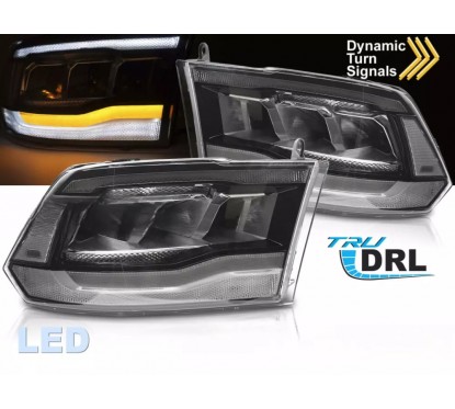 2x Phares avant Dodge Ram Full LED (09-18)