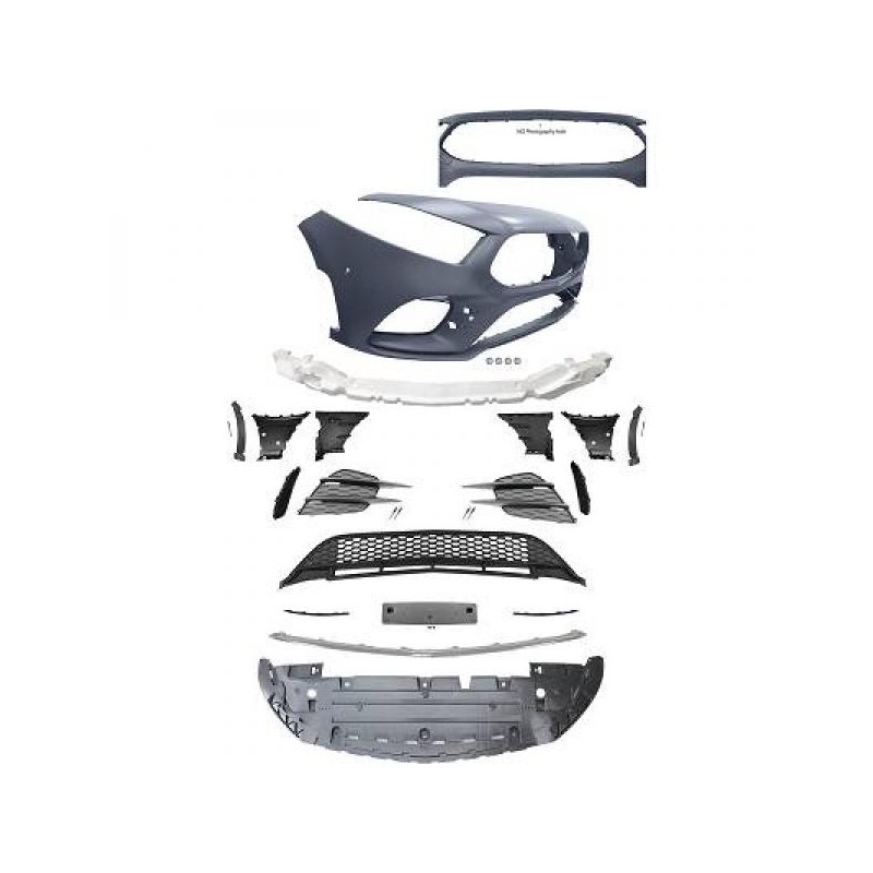 Pare-choc avant Mercedes Classe A W177 V177 Look AMG Line (18-22)