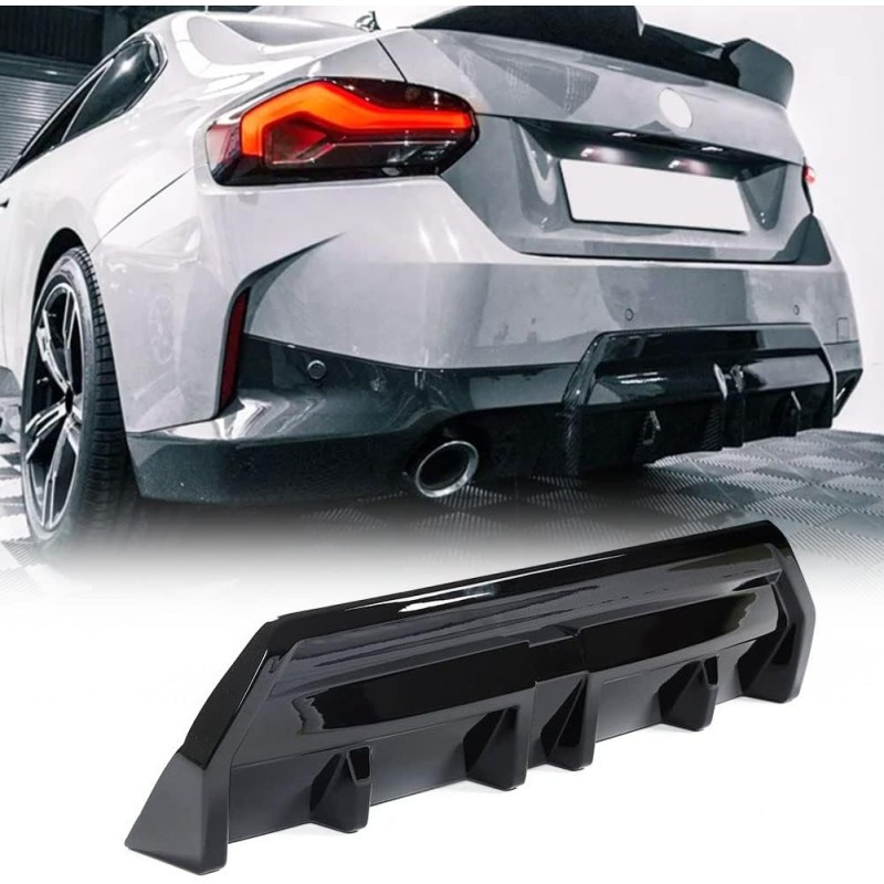 Diffuseur Noir brillant BMW Série 2 G42 (21+)