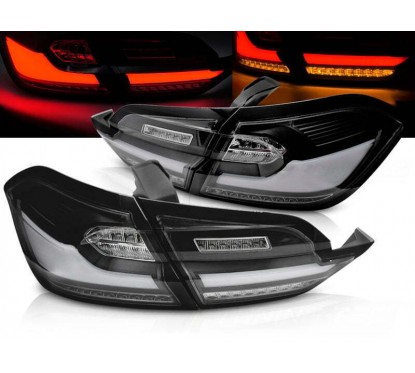 2x Feux arrières LED Ford Fiesta MK8 (17-21) Black