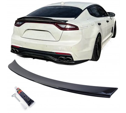 Becquet noir brillant Kia Stinger (17-23)