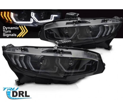 2x Phares avant LED Honda Civic (16-21)