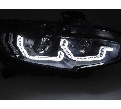 2x Phares avant LED Honda Civic (16-21)