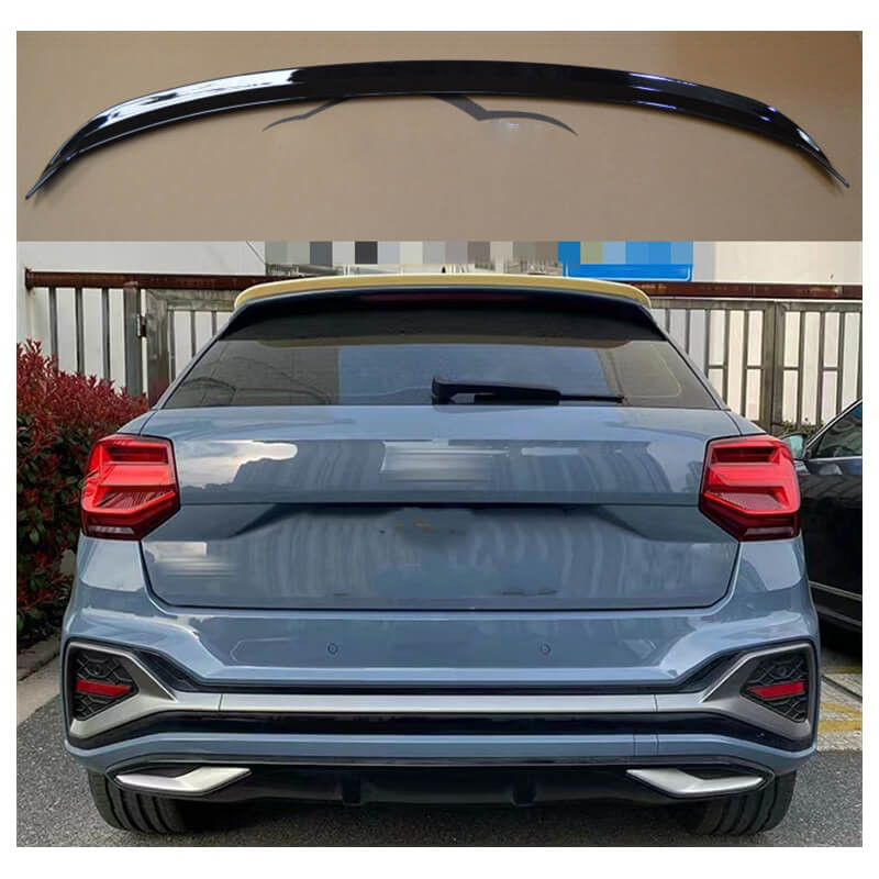 Becquet noir brillant adaptable sur Audi Q2 (16+)