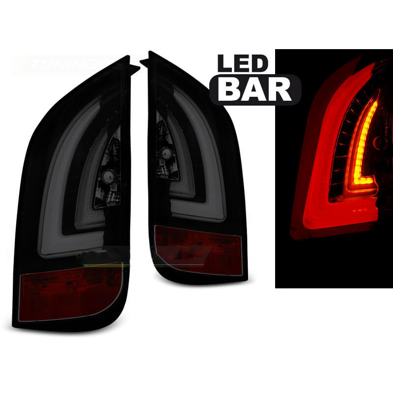 2x Feux arrières LED Tube adaptable sur Vw UP (11+) et Skoda Citigo (11+)