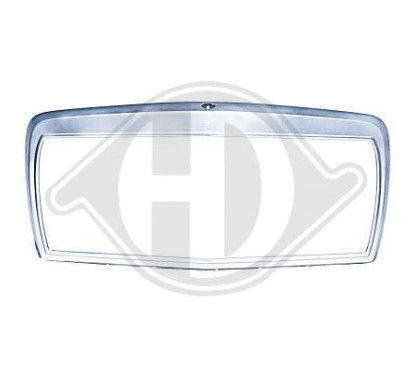 Insert grille de radiateur Mercedes W126 280-500 (86-91)