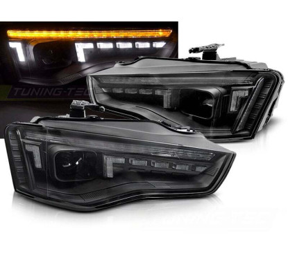 2x Phares LED adaptable sur Audi A5 (11-16)