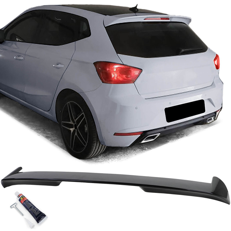 Becquet Noir brillant Seat Ibiza KJ (17-21) 5 portes