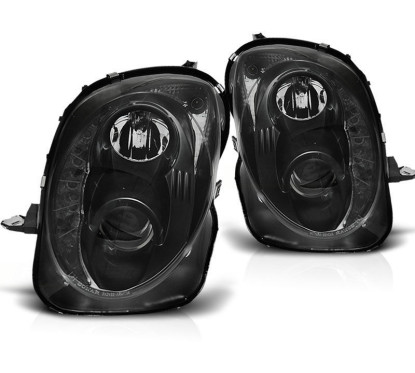 2x Phares avant noir Alfa Romeo Mito (08-19)