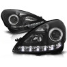 2x Phares avant Mercedes SLK R171 (04-11) modèle Noir
