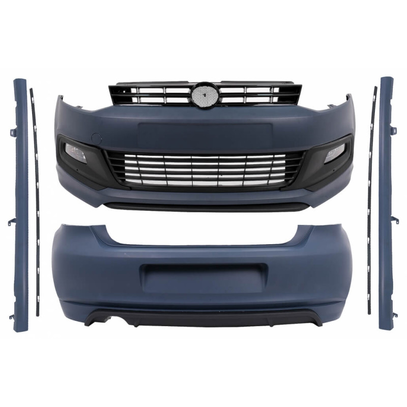 Kit carrosserie adaptable sur Vw Polo 6R 6C (09-17) Look R Line