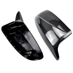 2x Coques de retroviseurs en carbone BMW X5 E70 X6 E71 06-13