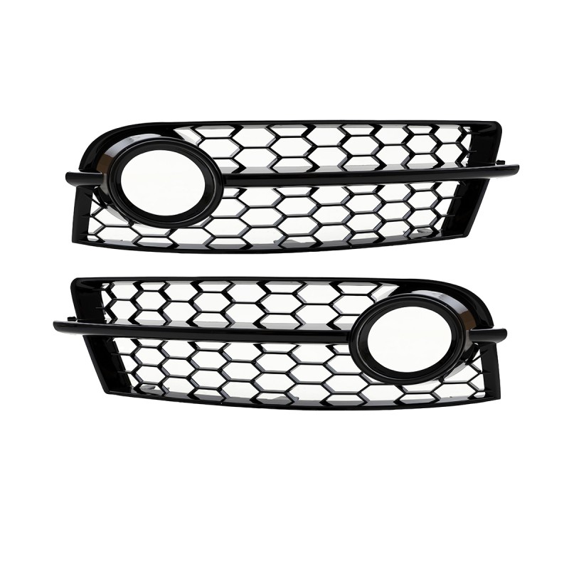 2x Grilles anti brouillard noir Audi TT (11-14)