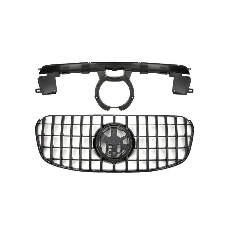 Calandre Panamericana noir brillant Mercedes GLS X167 (23+)