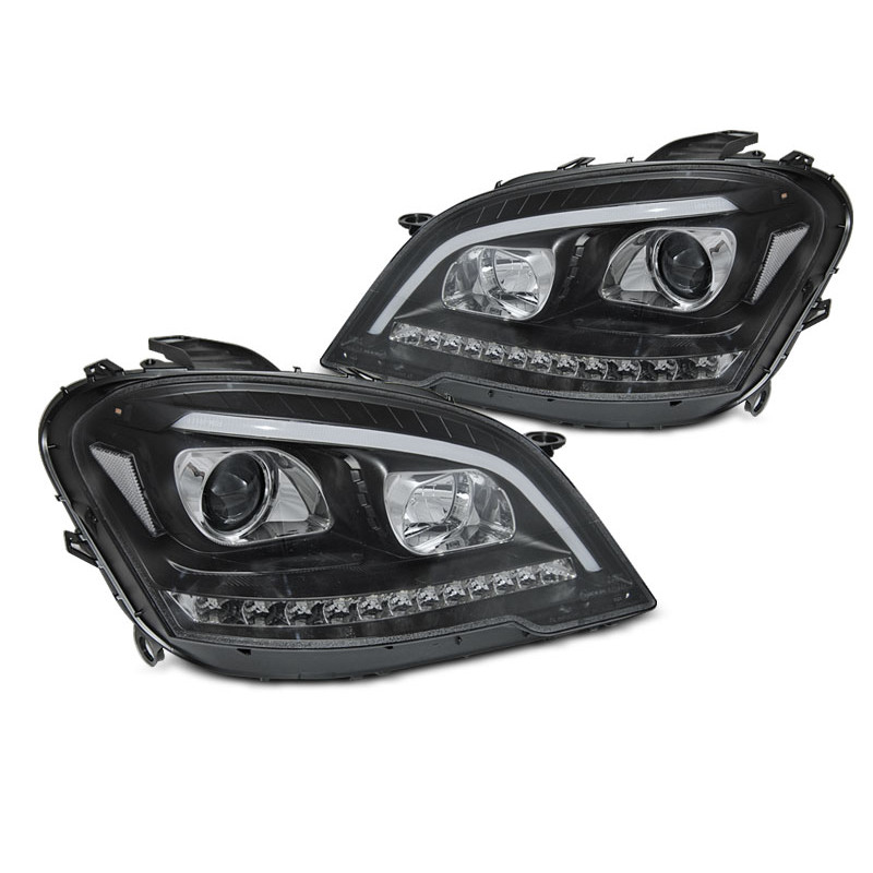 2x Phares avant LED clignotants dynamiques Mercedes ML W164 (09-11)